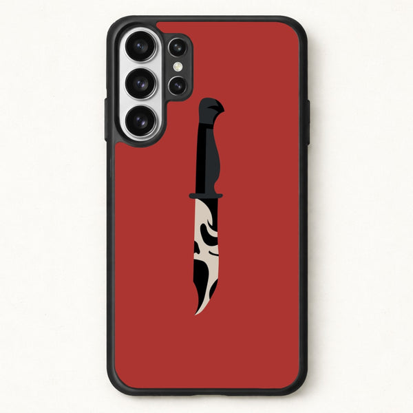 Ghostface Dagger - Scream Phone Case for Galaxy S26 Ultra