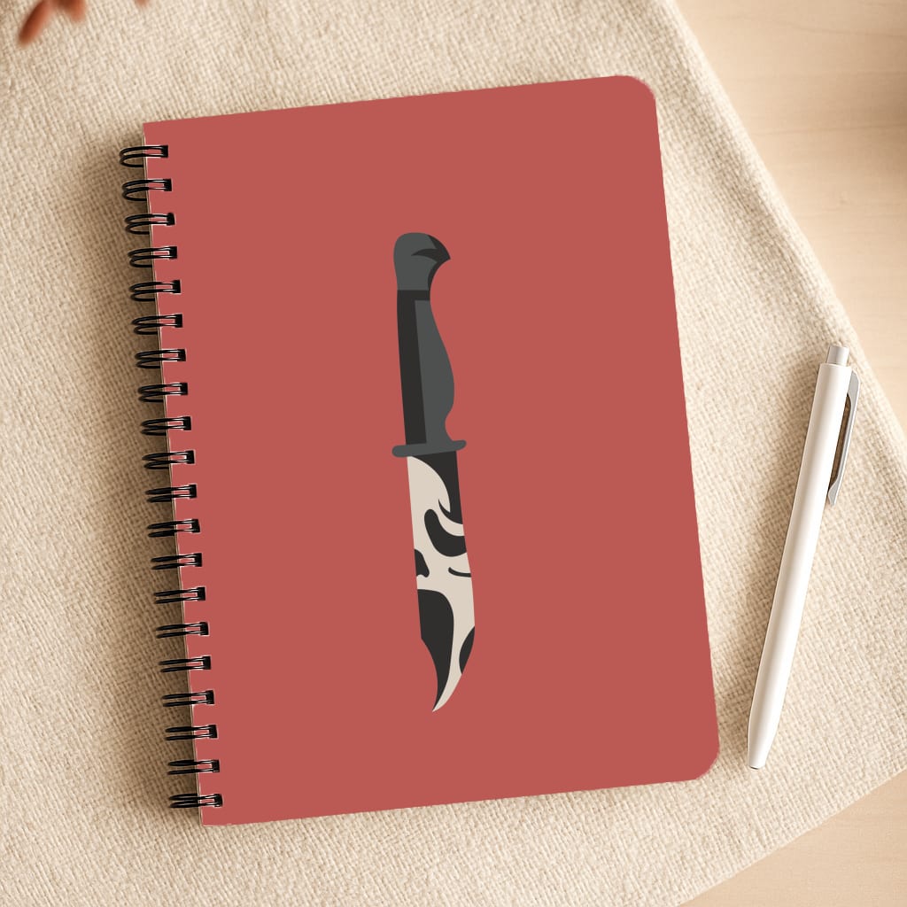 Ghostface Dagger - Scream Notepad