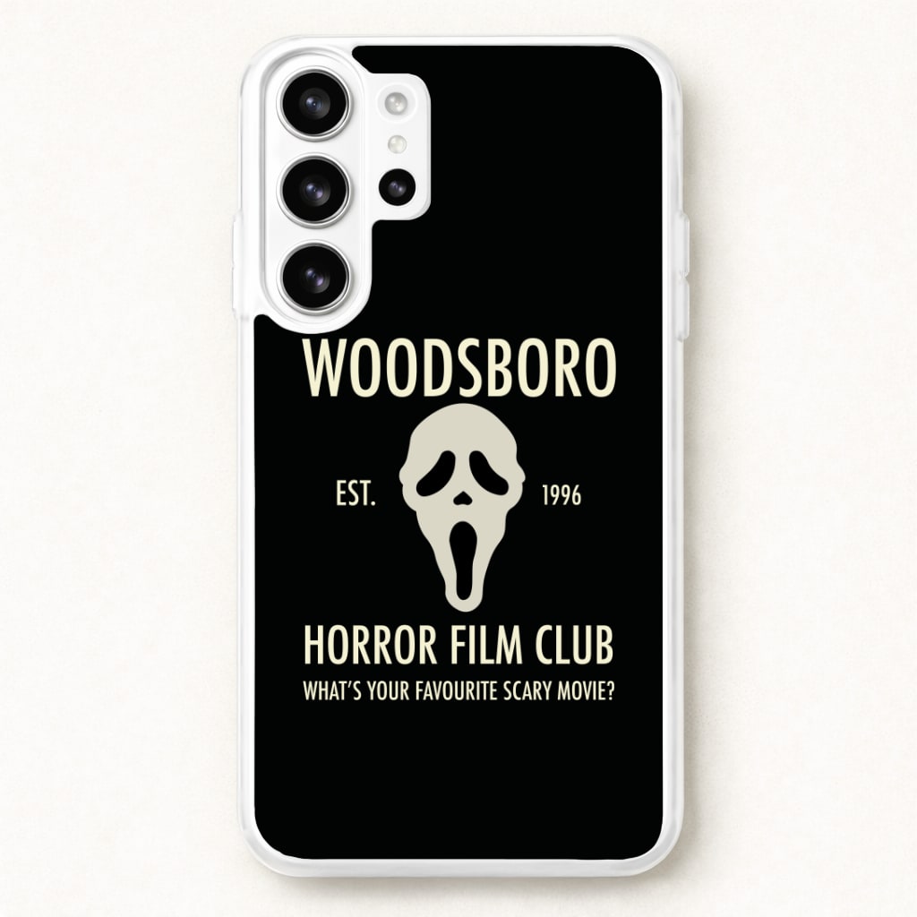 Woodsboro Horror Film Club - Scream Phone Case for Galaxy S26 Ultra