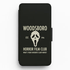 Woodsboro Horror Film Club - Scream Flip / Wallet Phone Case