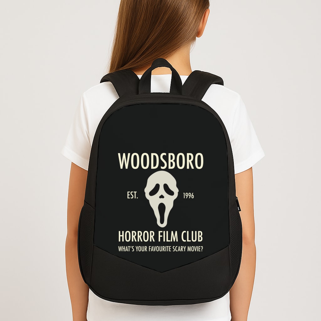 Woodsboro Horror Film Club - Scream Large School Bag