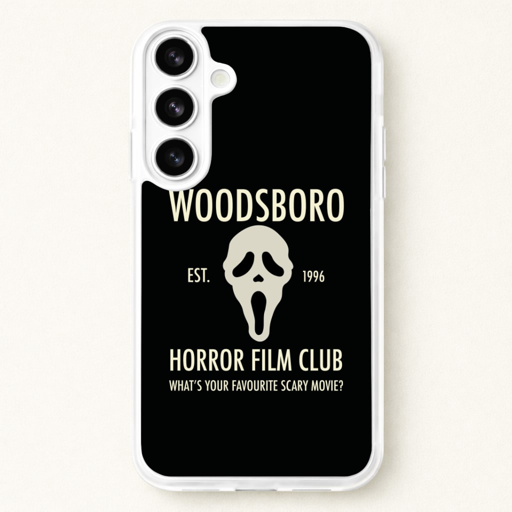 Woodsboro Horror Film Club - Scream Phone Case for Galaxy S26