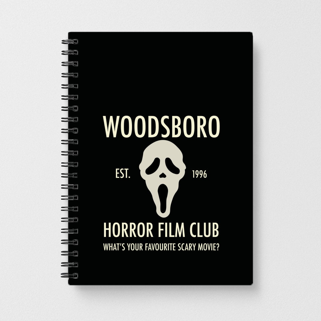 Woodsboro Horror Film Club - Scream Notebook