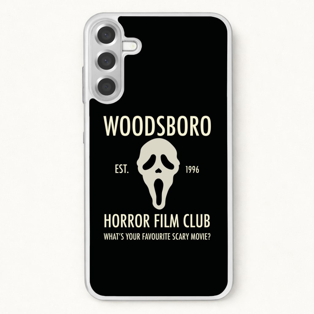 Woodsboro Horror Film Club - Scream Phone Case for Galaxy A57