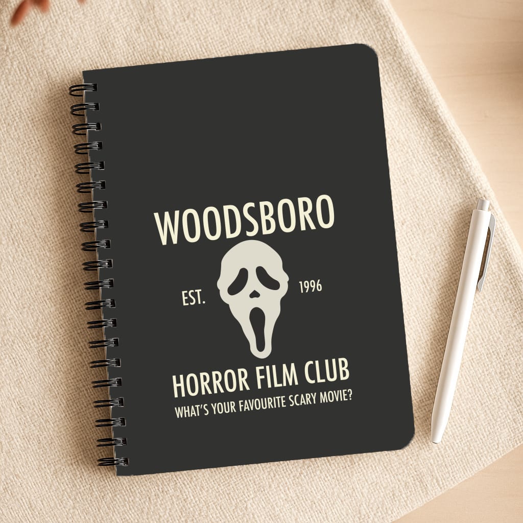 Woodsboro Horror Film Club - Scream Notepad