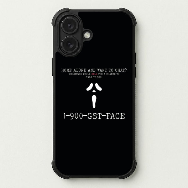 1-800-GST-FACE - Scream Phone Case — Bumper case