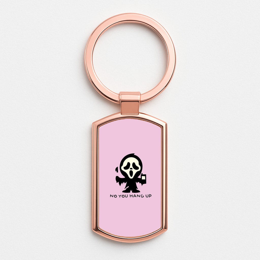 Baby Ghostface - Scream Rose Gold Keyring