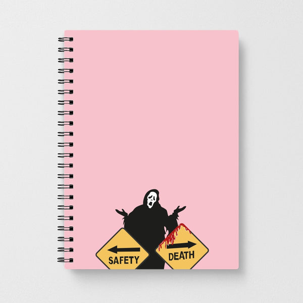 Safety Or Death - Scream Notebook