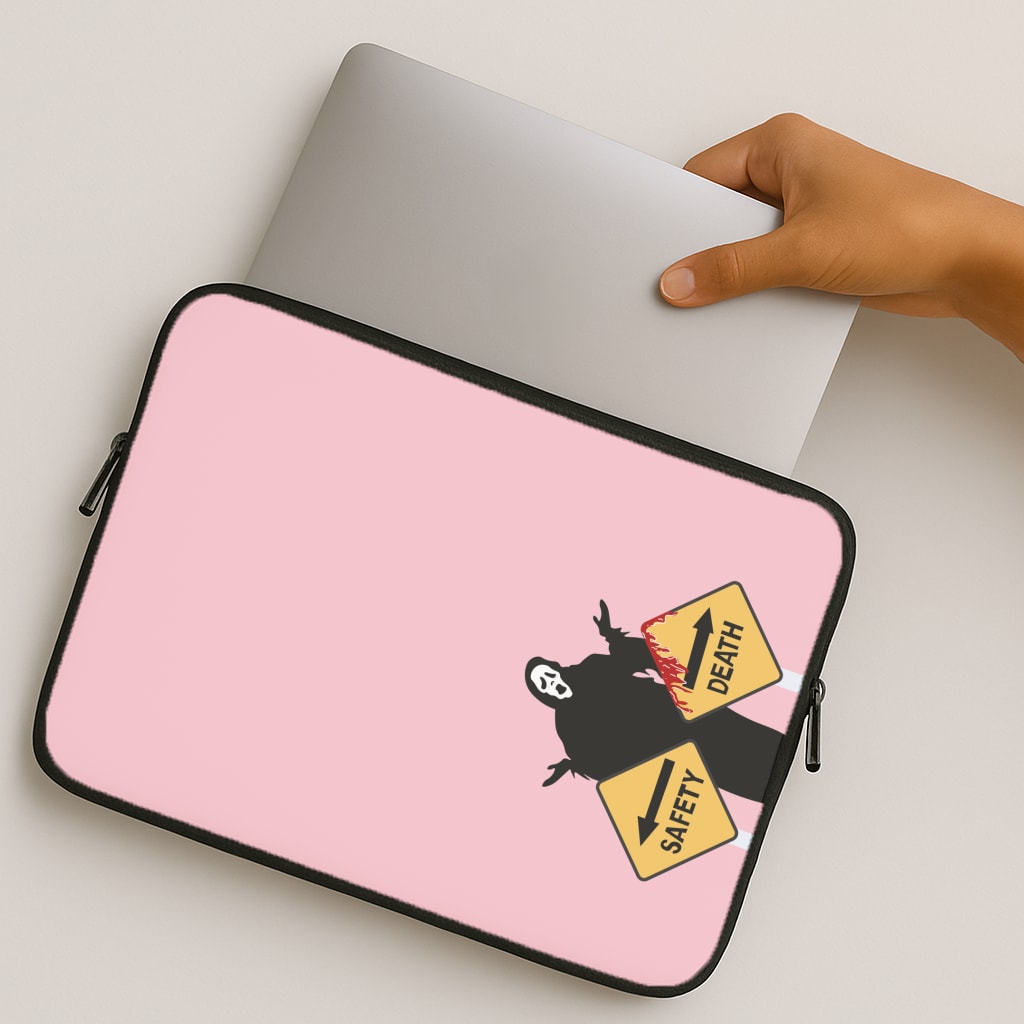 Safety Or Death - Scream MacBook Case