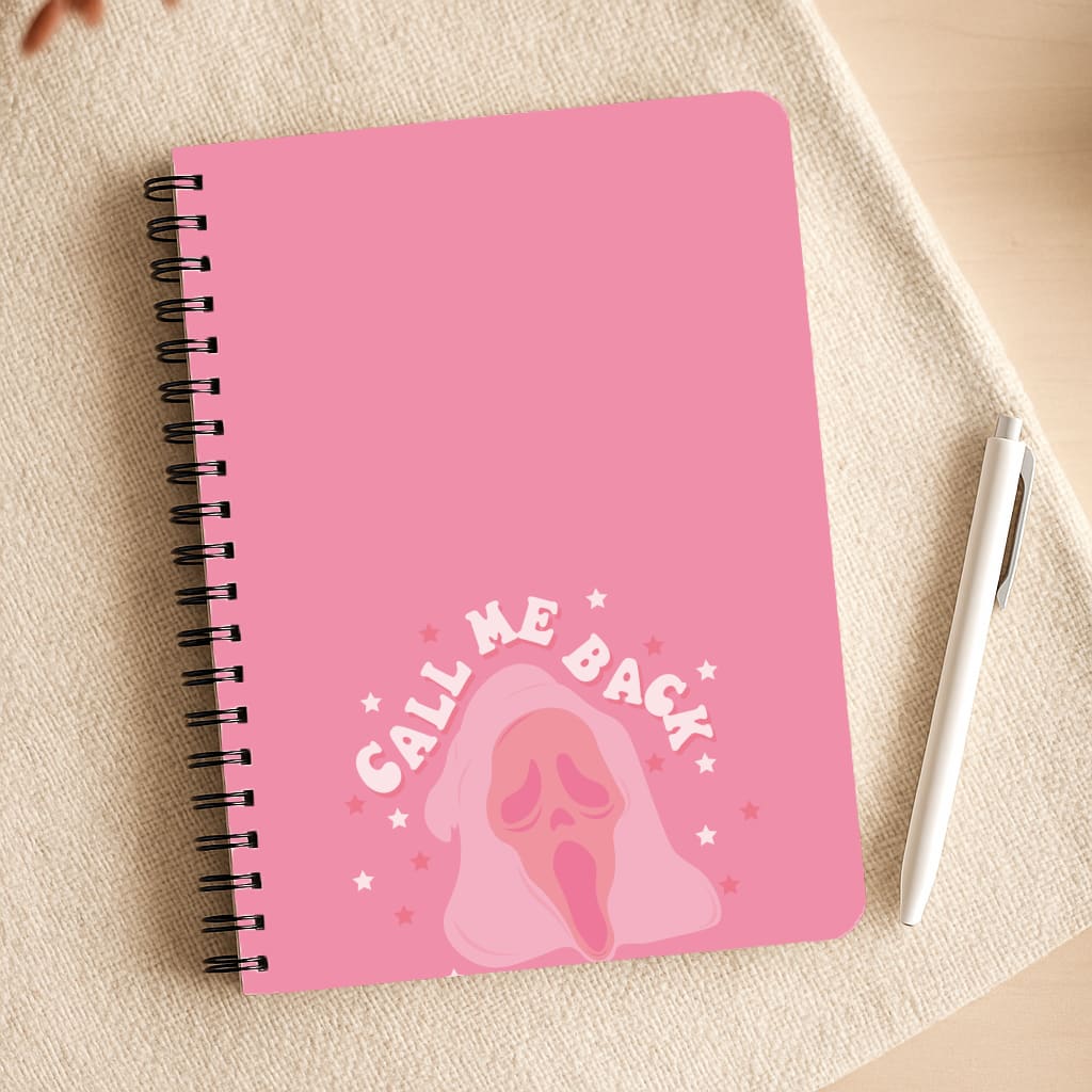 Call Me Back Ghostface - Scream Notepad