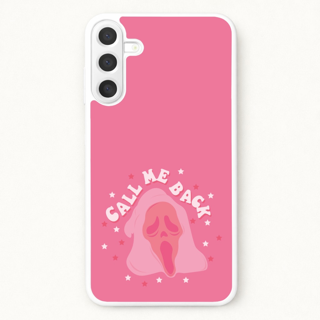 Call Me Back Ghostface - Scream Phone Case for Galaxy A17