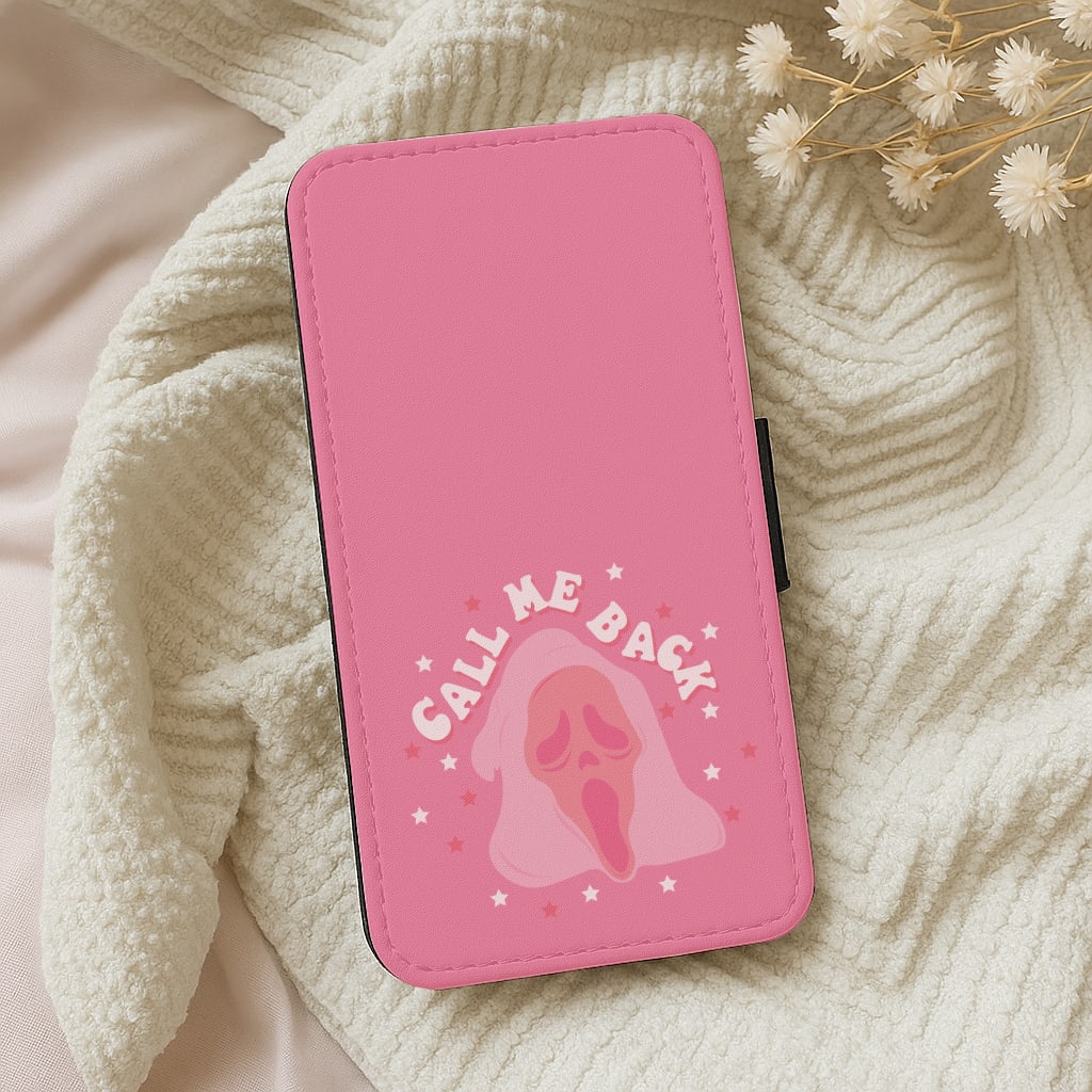 Call Me Back Ghostface - Scream Wallet Phone Case