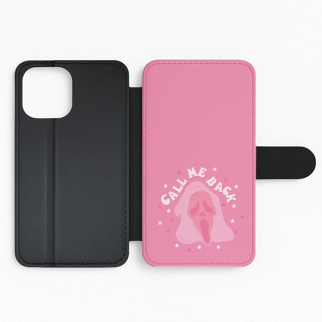 Call Me Back Ghostface - Scream Flip Phone Case