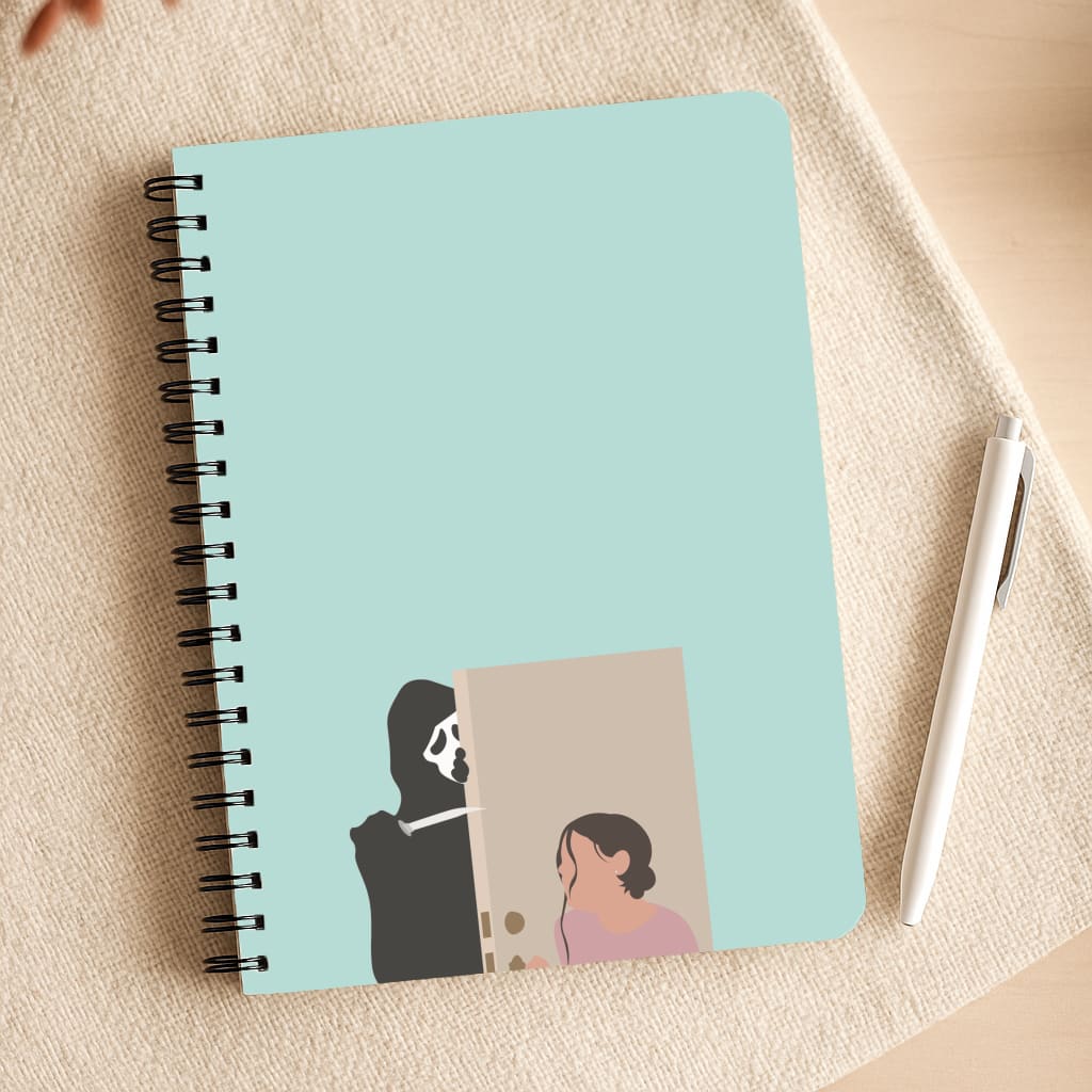 Tara And Ghostface - Scream Notepad