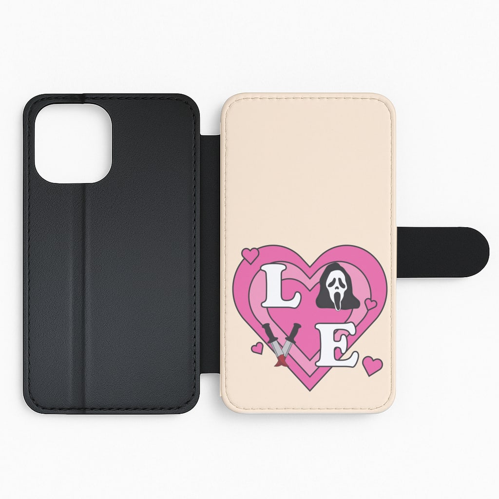 Love Ghost Flip Phone Case