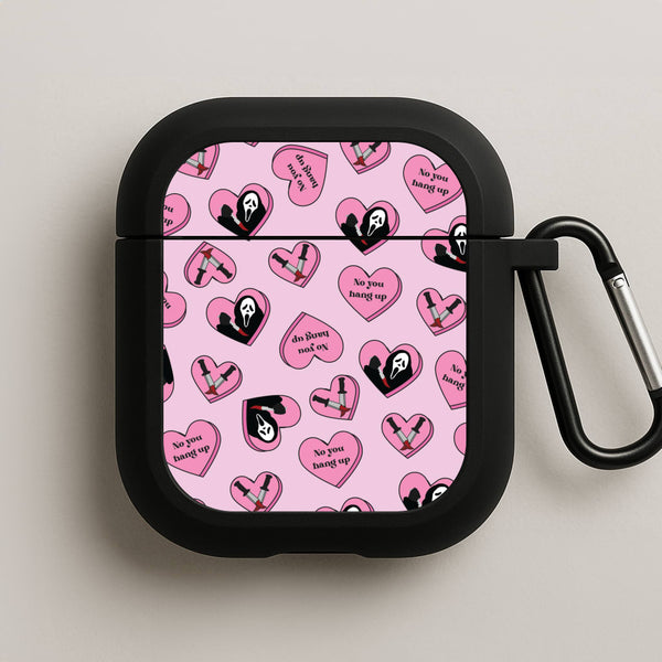 No You Hang Up Love Hearts AirPods Case