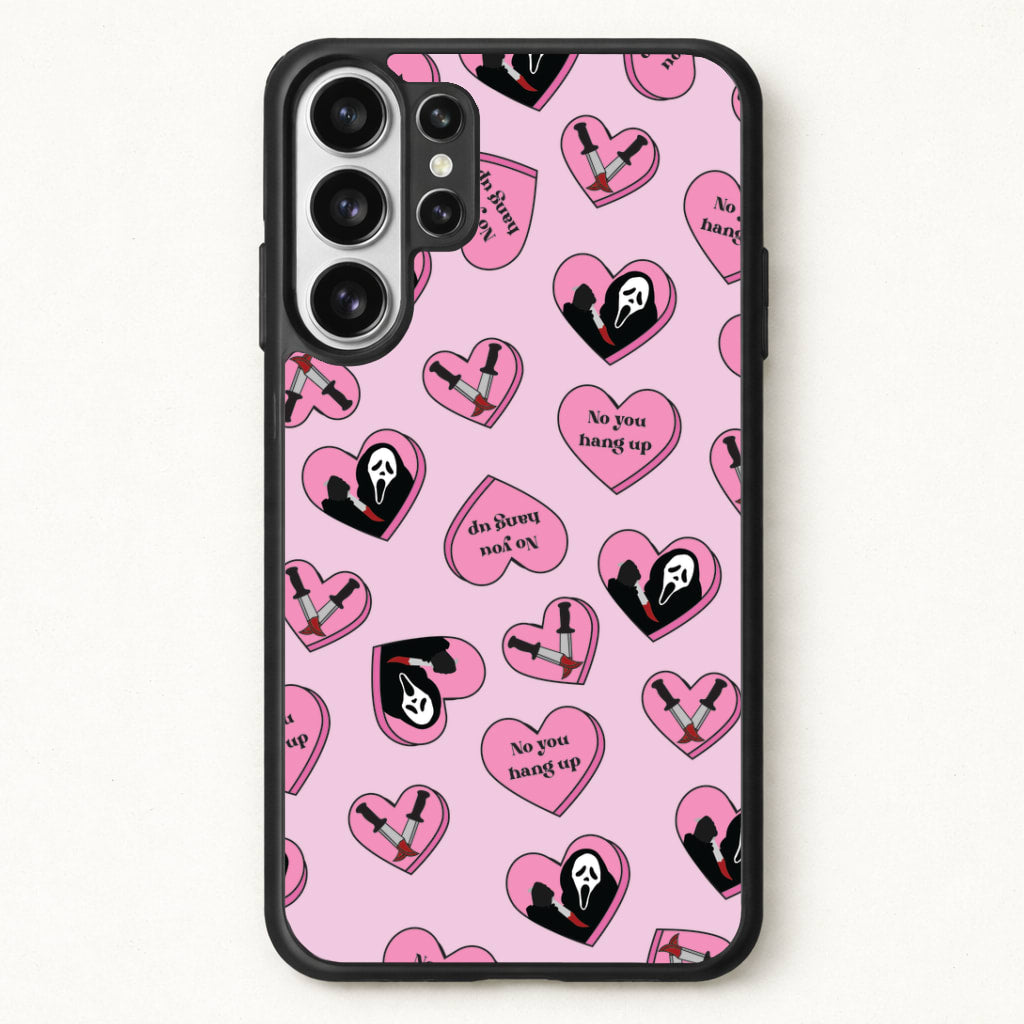 No You Hang Up Love Hearts Phone Case for Galaxy S26 Ultra