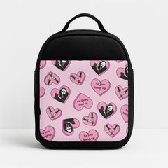 No You Hang Up Love Hearts Lunchbox