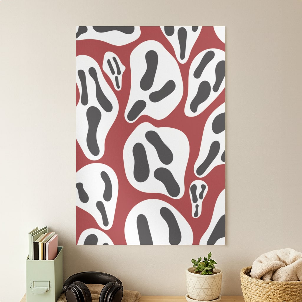Ghost Face Poster