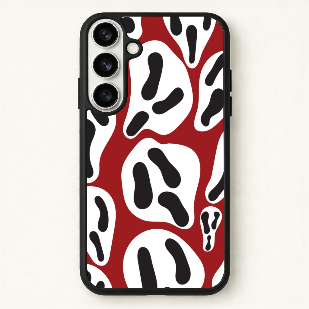 Ghost Face Phone Case for Galaxy S26 Plus