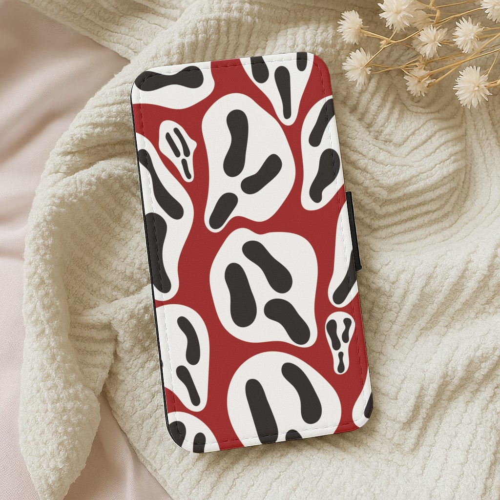 Ghost Face Wallet Phone Case