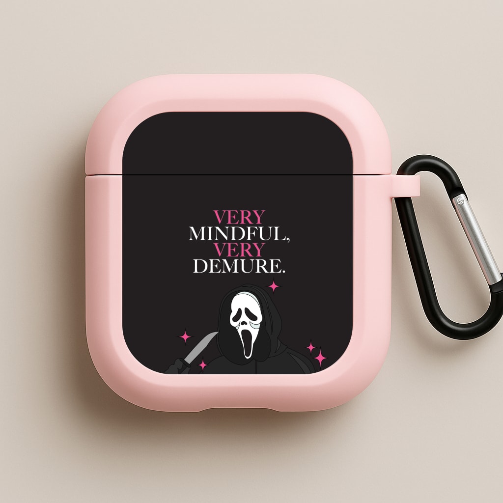 Very Mindful, Very Demure Pink AirPods Case