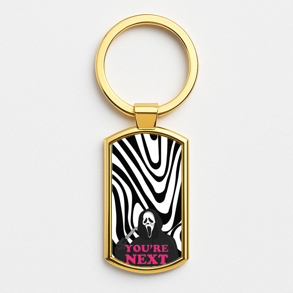 You're Next Gold Keyring