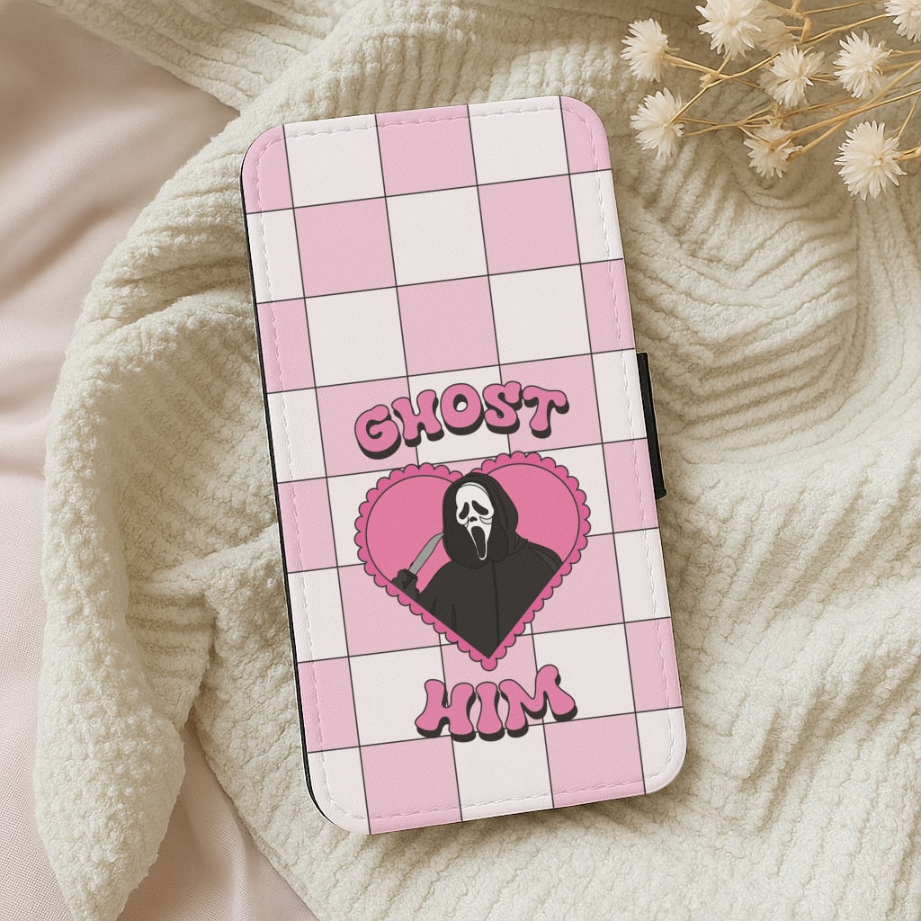 Ghost Him Wallet Phone Case