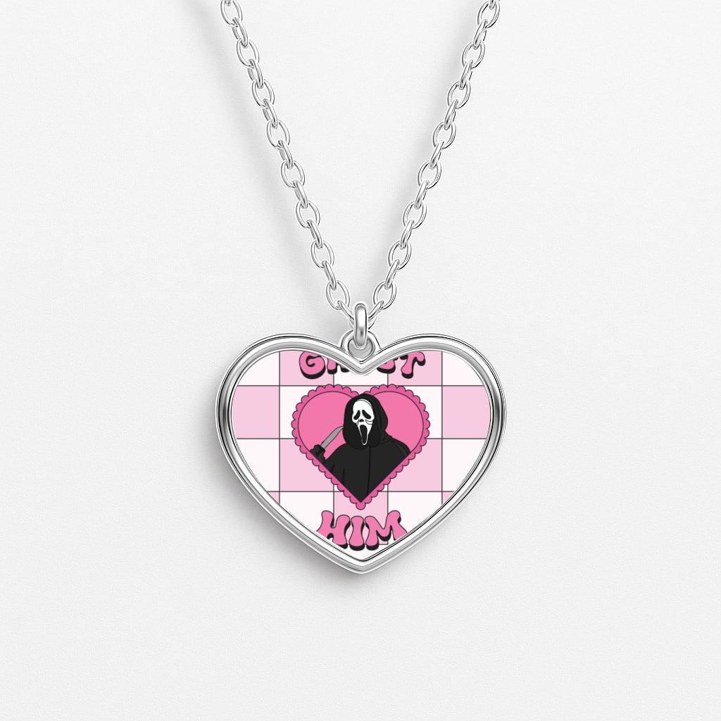 Ghost Him Necklace