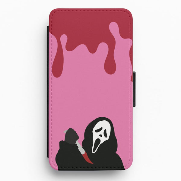 Bloody Knife Flip / Wallet Phone Case