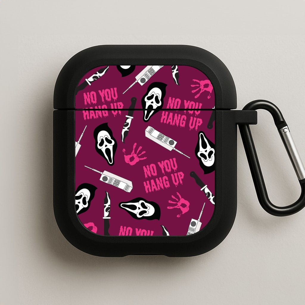 Scary Movie Props Patterm AirPods Case