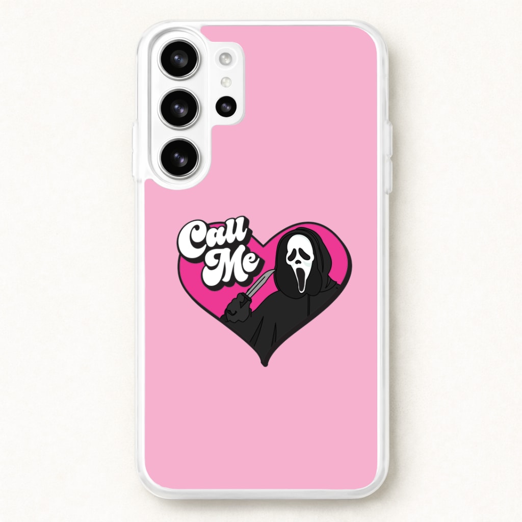 Call Me Heart Phone Case for Galaxy S26 Ultra