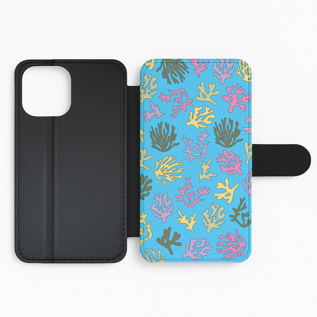 Coral Pattern - Sealife Flip Phone Case