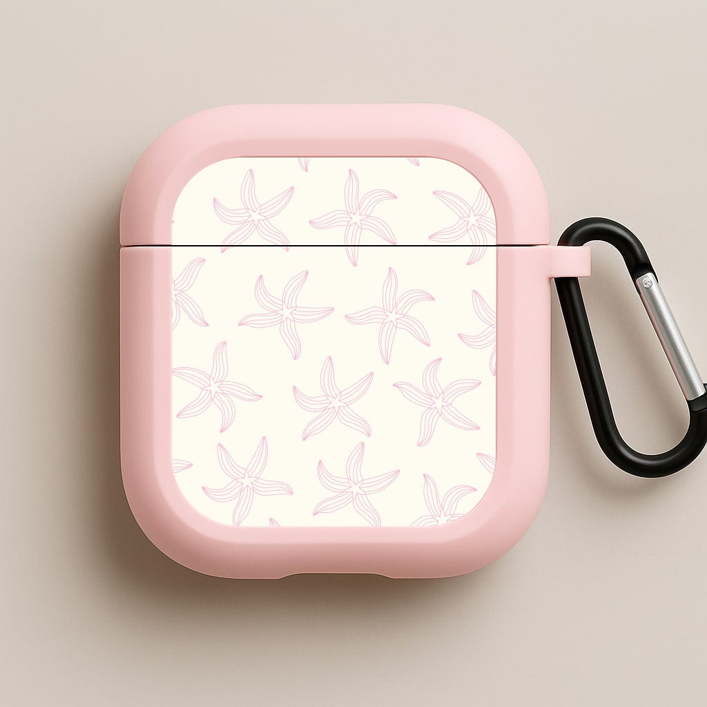 Starfish Pattern - Sealife Pink AirPods Case