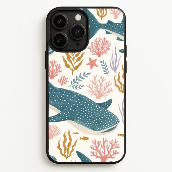 Spotted Whale Shark Reef Phone Case - iPhone 11 Pro Max / Standard
