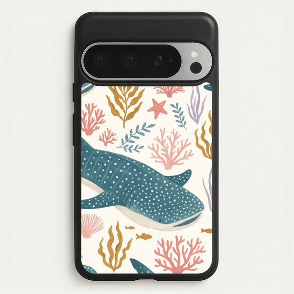 Spotted Whale Shark Reef Phone Case - Google Pixel 9 Pro XL / Standard