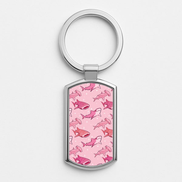 Silver Metal Keyring