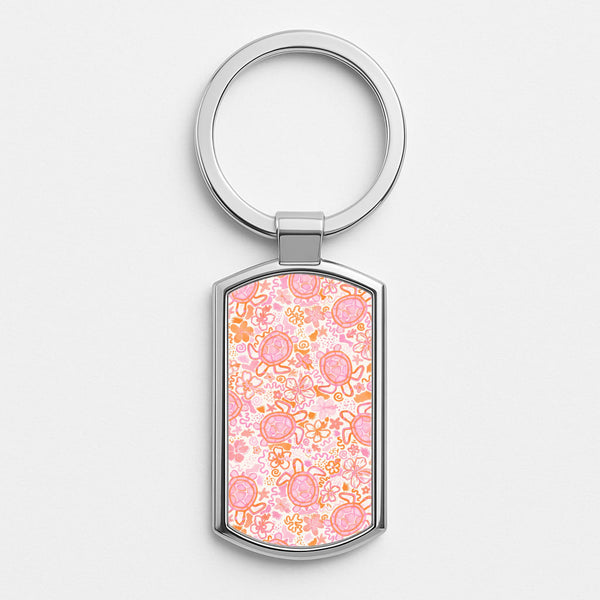 Silver Metal Keyring