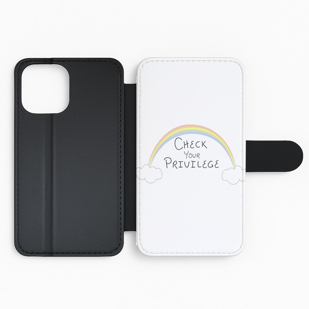 Check Your Privilege - Sex Education Flip Phone Case