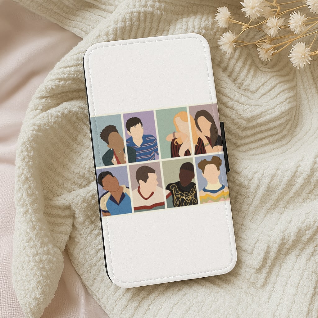 Sex Education Characters Wallet Phone Case