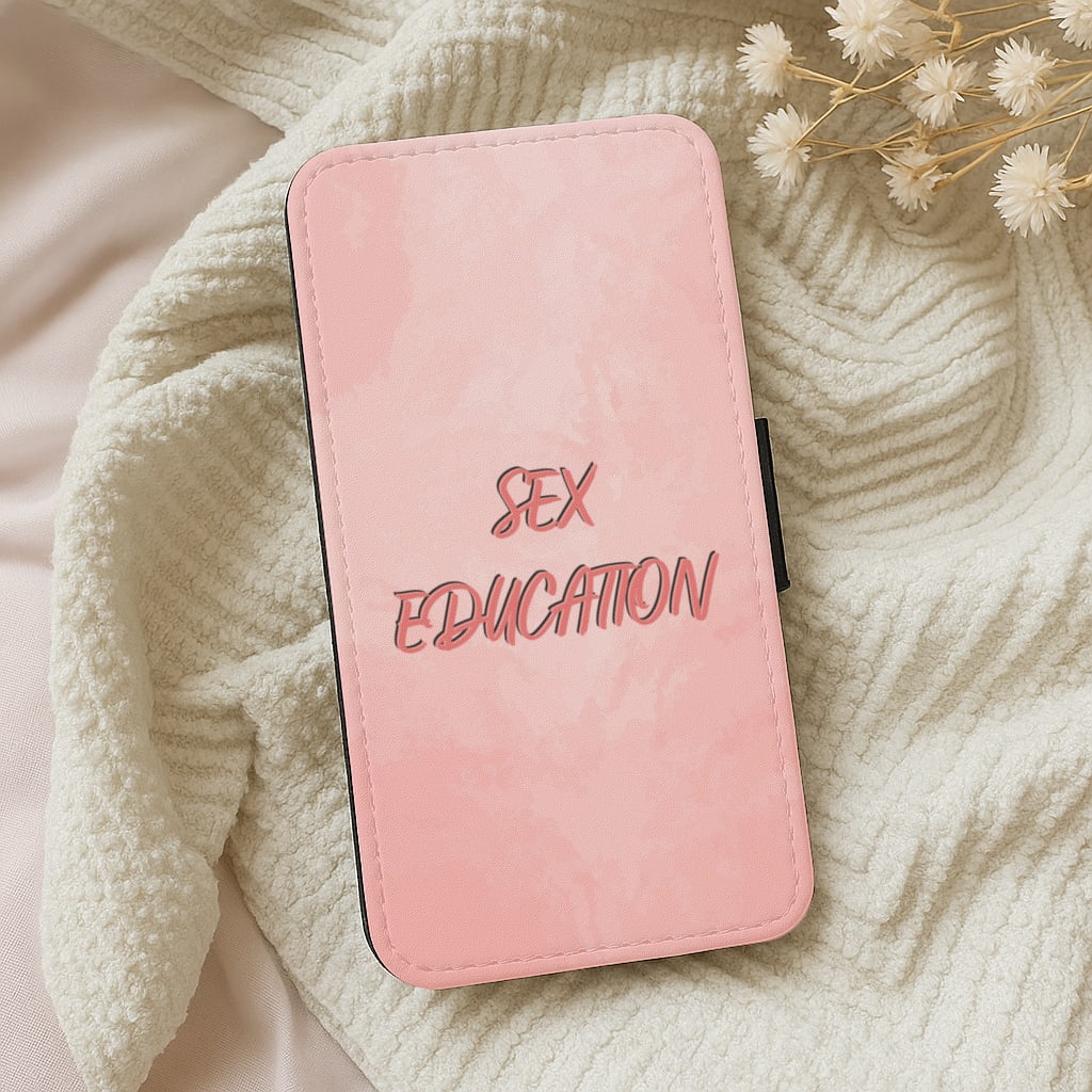 Pink Sex Education Wallet Phone Case
