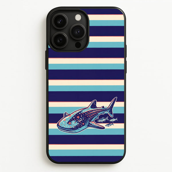 Striped Shark Phone Case - iPhone 13 Pro / Standard