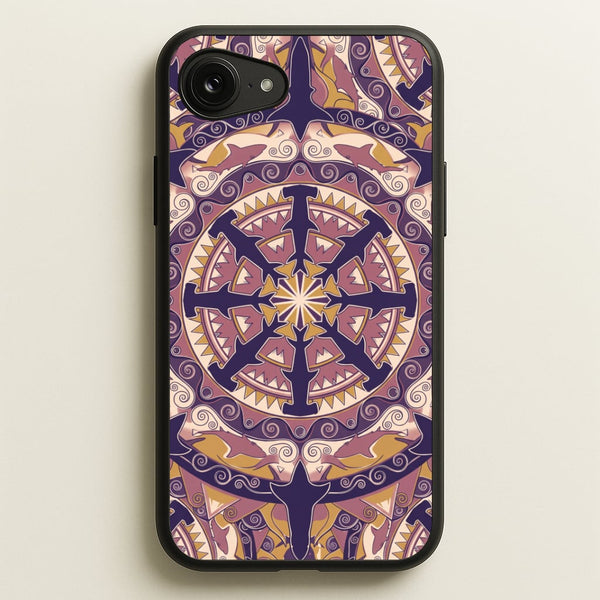 Ornate Sharks Phone Case - iPhone 16e / Standard