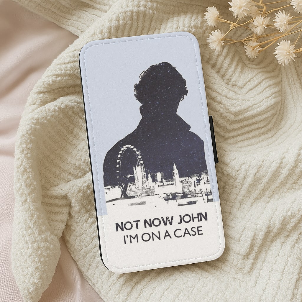Now Now John, I'm On A Case Wallet Phone Case