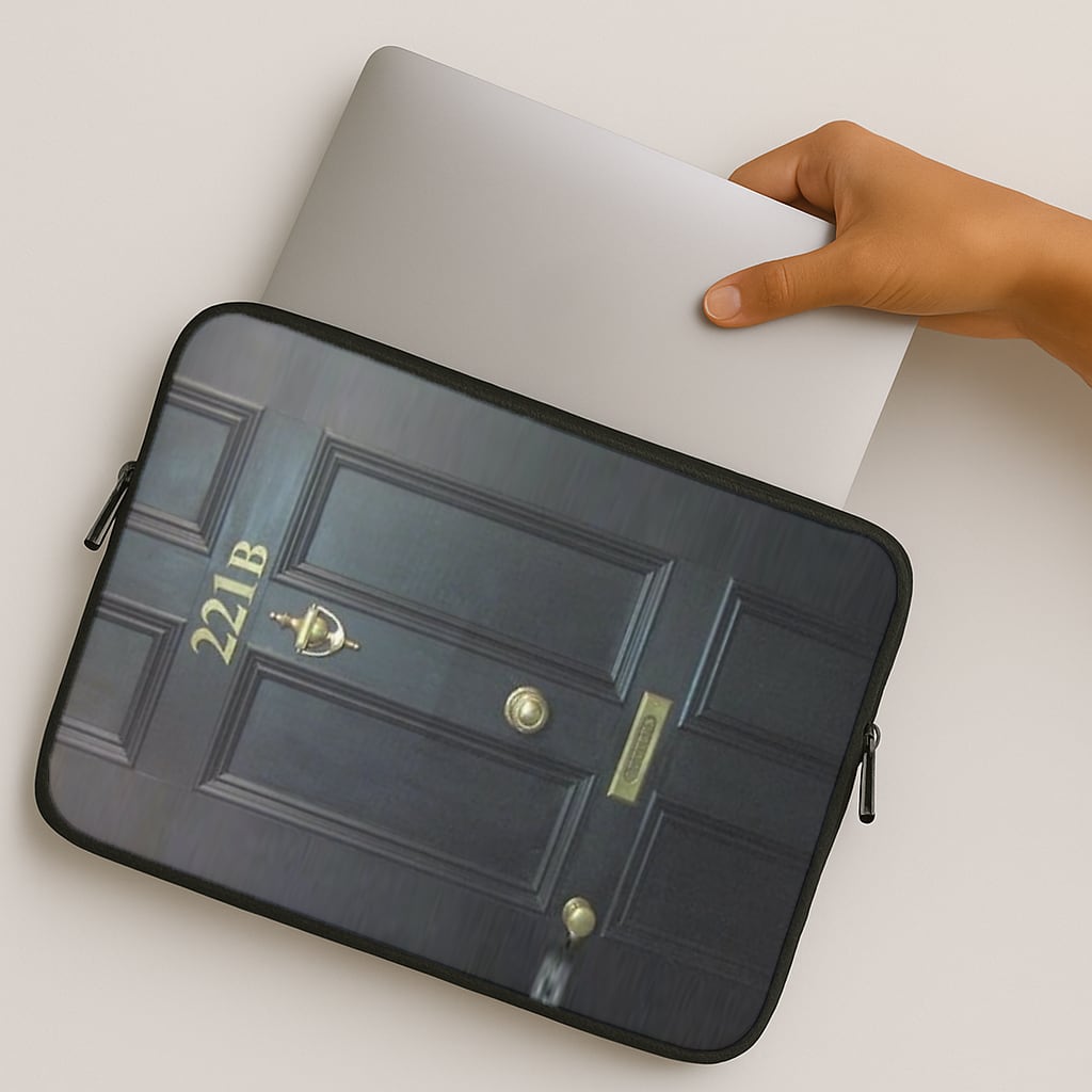 221B Baker Street Door MacBook Case