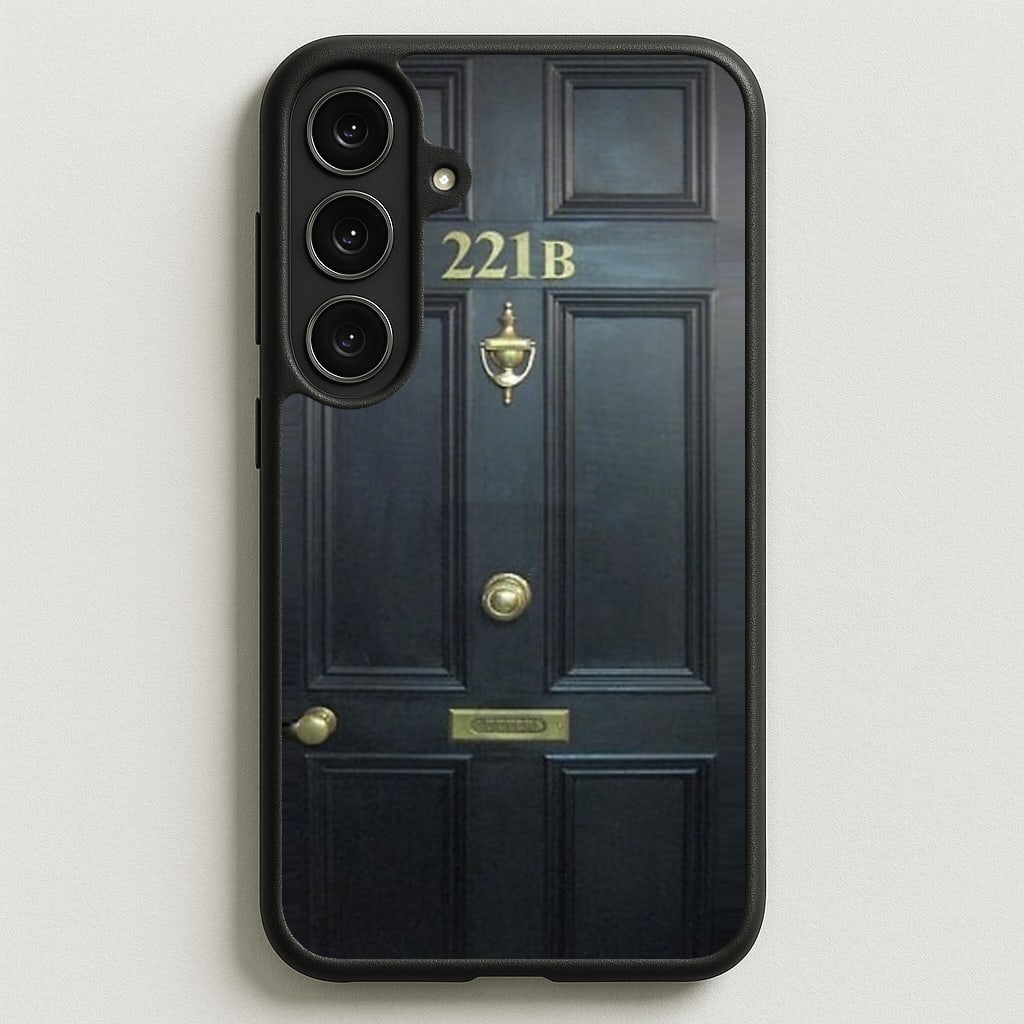221B Baker Street Door Phone Case for Galaxy S25FE