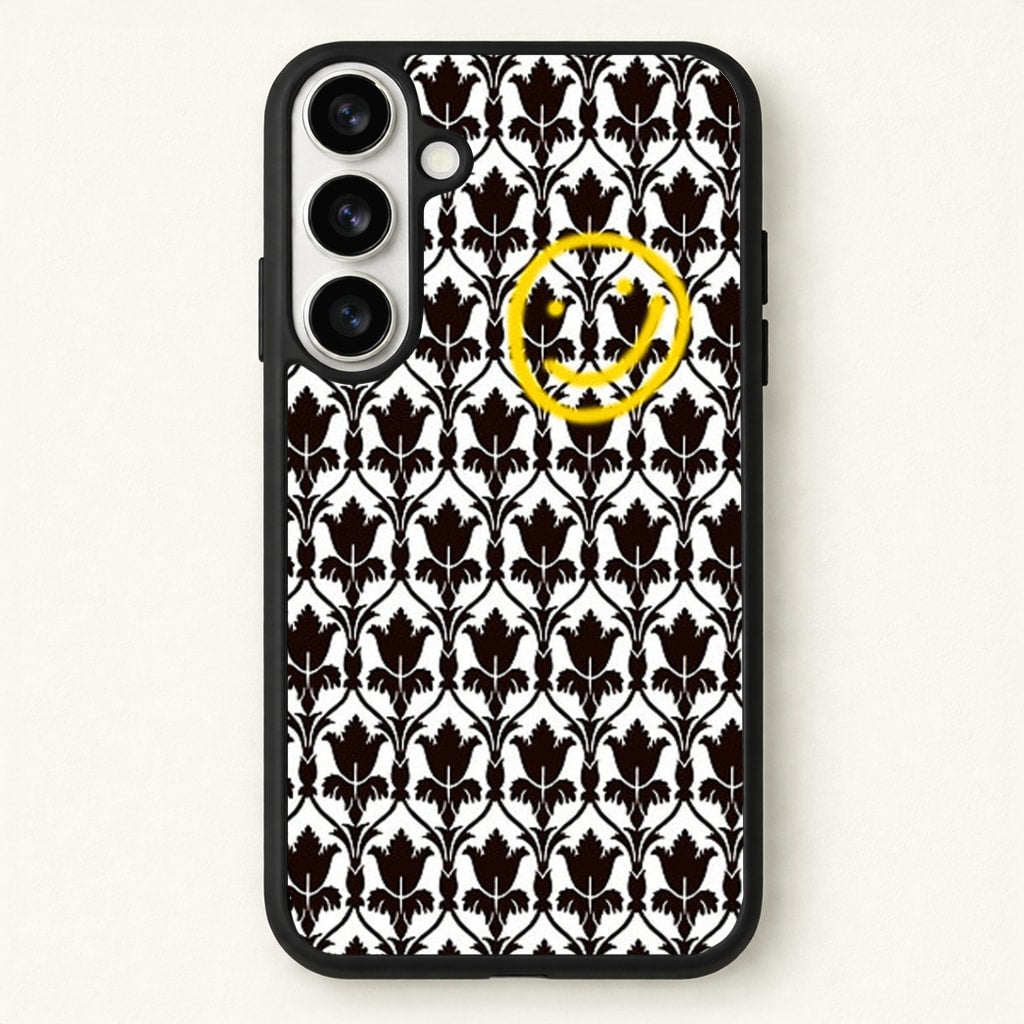Detective Wallpaper Smile Phone Case for Galaxy S26 Plus
