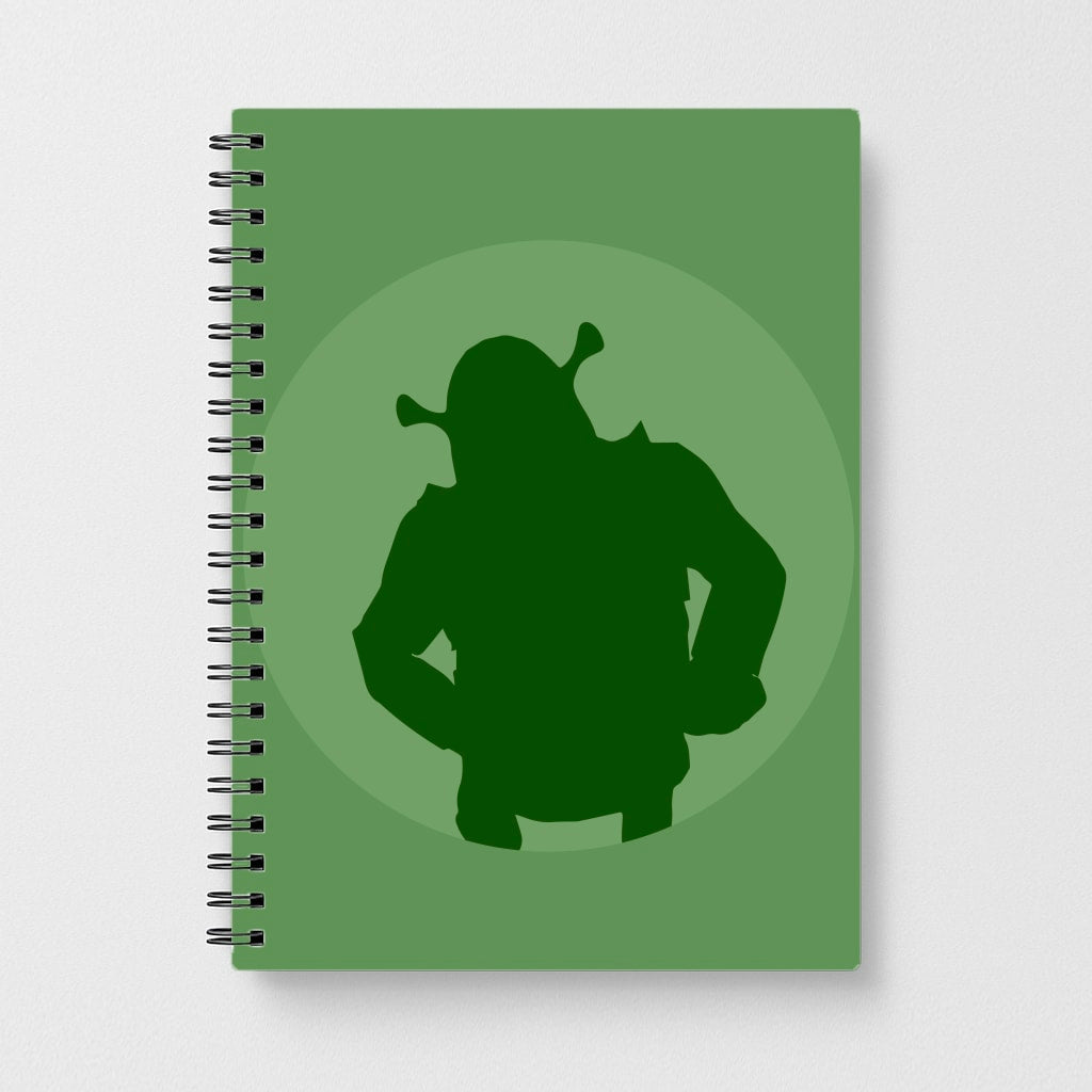 Shrek Outline Notebook