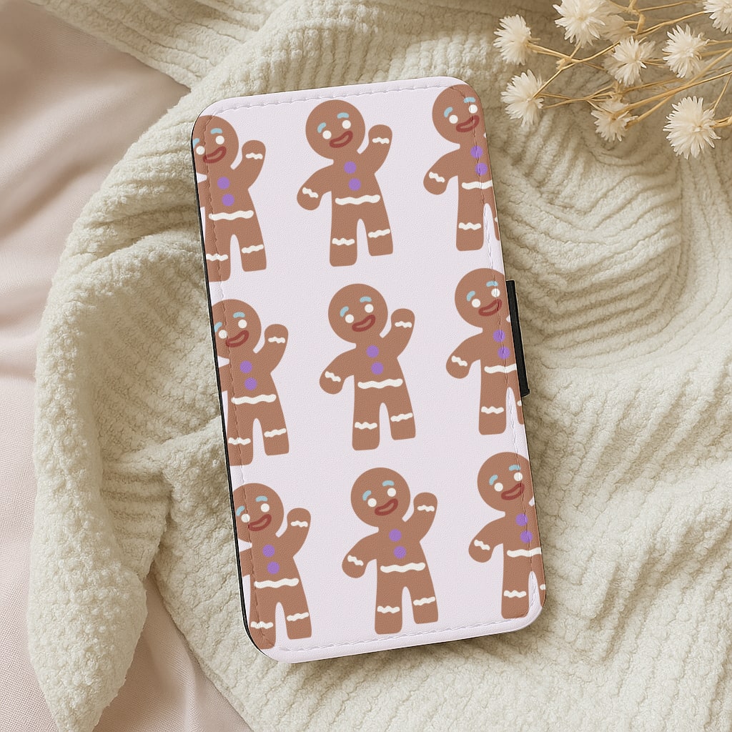 Gingerbread Man - Green Ogre Wallet Phone Case
