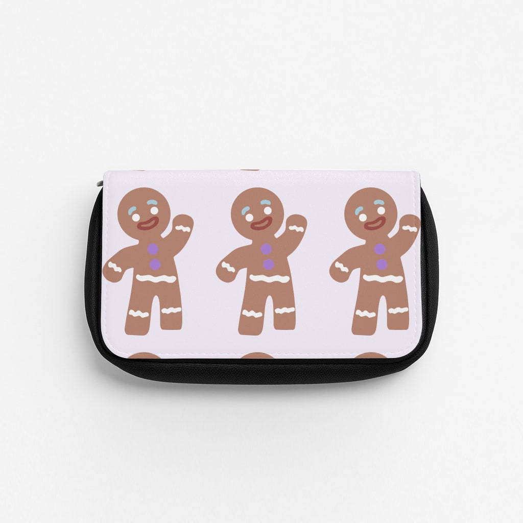 Gingerbread Man - Green Ogre Pencil Case